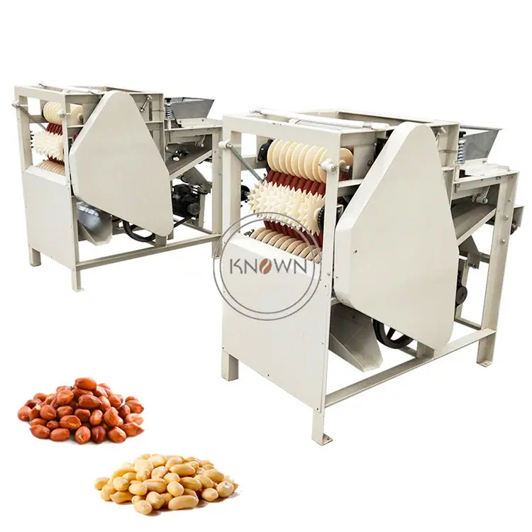 2024 गीले प्रकार के मूंगफली रेशम छीलने मशीन में छोटे मूंगफली की छील मशीन में छोटे मूंगफली