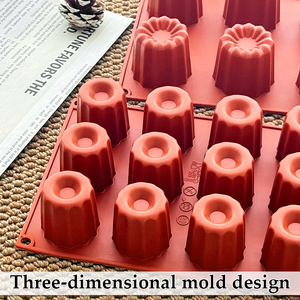 Moule en <span class=keywords><strong>silicone</strong></span> pour dessert multi-tailles et multi-usages, moule en <span class=keywords><strong>silicone</strong></span> de qualité alimentaire, facile à façonner, moule à pâtisserie en <span class=keywords><strong>silicone</strong></span> personnalisable - Product Image 4