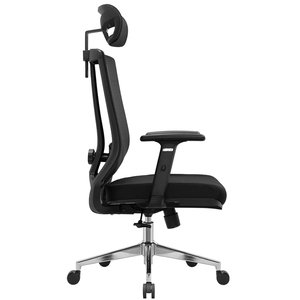 Compre Muebles: Silla de Oficina Ergonómica de Malla con Altura Ajustable y Base Giratoria, Fabricada en China - Product Image 4