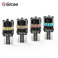 Nueva Luz LED T10 W5W 194 501 Canbus Sin Error para Interior de Coche, 18SMD, Chip 3014, 6000K, 12V, IP67, Aluminio, Luz de Estacionamiento Blanca Pura