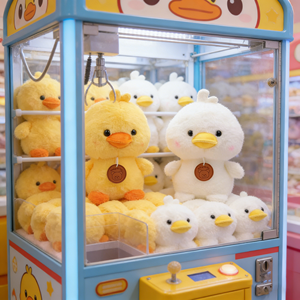 Oferta Especial: Juguetes de Peluche Suaves y Esponjosos de <span class=keywords><strong>Pato</strong></span> de Dibujos Animados de 8 Pulgadas con Expresiones Lindas para Máquinas de Garra - Juguetes de Animales de Peluche para Niños - Product Image 1