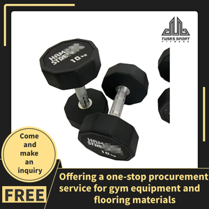 Tạ tay cao su Hummer PU thương hiệu Gym Commercial, thân thiện với môi trường, không mùi, kiểu dáng Date Pit, cầm nắm thoải mái - Product Image 2