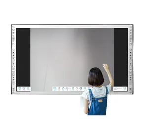 Hot bán 83 inch 20 điểm cảm ứng hồng ngoại màn hình tương tác thông minh Bảng cho các trường học giảng dạy