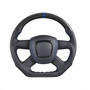 พวงมาลัยรถยนต์อัลคันทาราทำจากคาร์บอนไฟเบอร์สำหรับรถ Audi <span class=keywords><strong>A4</strong></span> B8 B8.5 Q5 A6 C7 C7.5 2011 2012 2013 2014 2015 2016 - Product Image 4