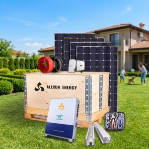 ระบบผลิตไฟฟ้าพลังงานแสงอาทิตย์แบบโมโนคริสตัลไลน์ซิลิคอน Allrun 5KW ถึง 50KW สำหรับบ้าน พร้อมการรับประกัน 10 ปี สำหรับระบบเชื่อมต่อกับกริด - Product Image 6