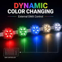 Decoraciones Navideñas Personalizadas, Venta Directa de Fábrica, Luces LED RGBW de 100 Pies, DC24V, Luces LED Permanentes para Exteriores