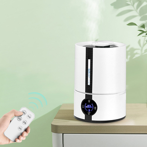 Humidificador de niebla de calefacción 5L, humidificador de escritorio de oficina de aire de purificación de humedad constante de gran capacidad para el hogar - Product Image 1