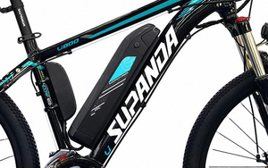 จักรยานเสือภูเขาไฟฟ้าขนาด 24 นิ้ว รุ่นใหม่ สำหรับผู้ใหญ่ กำลังไฟ 250 วัตต์ ความเร็วสูง 12 สปีด โครงอะลูมิเนียม - Product Image 4