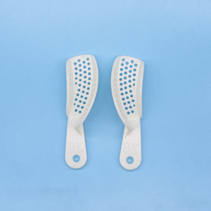Dental Disposable Impression Tray <strong>Plastic</strong> Denture <strong>Instruments</strong> 5 Size - Product Image 5