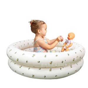 Inflatable Round Baby Swimming Pool 90cm PVC Outdoor Indoor Play Water Pit For Kids - Product Image 5
