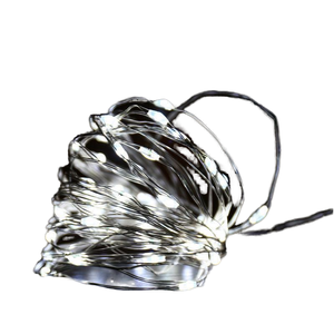 Adjust Flashing Copper <b>Wire</b> Lamp Button Battery DC Valentine's Day <b>Flowers</b> Handmade LED Bouquet Christmas Lights - Product Image 1