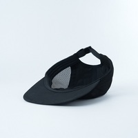 Casquettes de camping non structurées à 5 panneaux, couleur personnalisée et logo brodé, visière plate en nylon, casquettes de sport unisexes