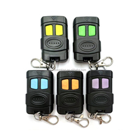 Nuevo Control Remoto para Puerta, 1-4 Teclas, 433.92Mhz, Personalizable, Universal, Inalámbrico, para Abrir Puertas de Garaje, con Código Fijo/Aprendizaje