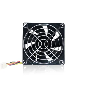 SUNON DELTA 80*80*25MM sleeve bearing fan 12V 5V slient cheap computer fan with metal grid