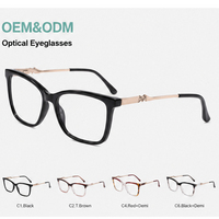 Monturas de Gafas de Ojo de Gato Vintage de Alta Calidad, Monturas Ópticas de Acetato Puro para Hombre y Mujer ZgGKdd