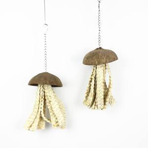 Houten Vogels Kooi Speelgoed Voor Het Helpen Trimmen Snavel Papegaai Speelgoed Voor Afrikaanse Grijze Papegaaien Kaketoes <span class=keywords><strong>Amazon</strong></span> Papegaai Kleine Middelgrote Vogels - Product Image 1