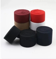 Sangle personnalisée d'usine professionnelle bande de sangle en silicone élastique réfléchissante antidérapante rubans en tissu de coton en Nylon chaussures sacs