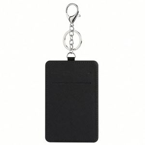 Custom Sublimation Blank Pu Leather Credit Card Holder Keychain Sublimation Card Holder Wallet Case Card Pouch for Women and Men - Product Image 5