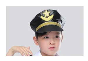 ชุดเครื่องแบบกัปตันสายการบินสำหรับเด็กผู้ชาย ชุดนักบินสีขาว หมวกทรงสูง กางเกงขายาว สำหรับวันฮาโลวีน - Product Image 4
