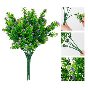 Buissons artificiels Branches Plantes en plastique colorées Herbe artificielle Milan Vente en gros Décoration de la maison Restaurant - Product Image 6