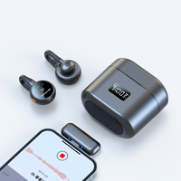Neues kabelloses 1-zu-2 Lavalier-Mikrofon, verstecktes Clip-on-Mikrofon, geeignet für Live-Streaming und Aufnahmen, exklusives Design