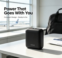Batterie externe portable 10000 mAh à charge rapide 22,5 W avec affichage numérique LED et câble intégré, compatible OEM/ODM – Meilleures ventes