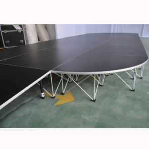 เวทีคอนเสิร์ตแบบพกพาสำหรับงานหนัก พร้อมไฟส่องสว่างกลางแจ้ง - Product Image 3