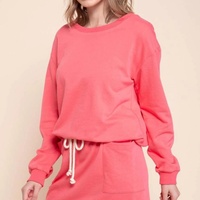 Ensemble long de survêtement personnalisé pour femme, idéal pour l'été, le sport, la course et la gym, avec sweat à capuche de créateur