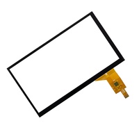 Panneau d'écran tactile capacitif de 7 pouces Tft LCD G + G G + P10 Points