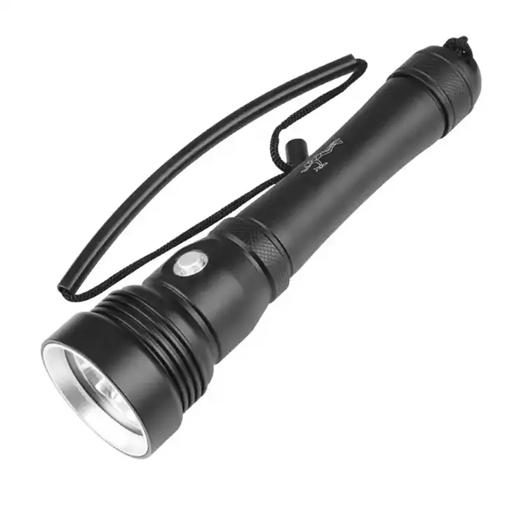 Xhp70 Powerful Led Scuba Diving Flashlight 30m Underwater Torch 2500lm Waterproof Diving Lamp Lantern Flashlight