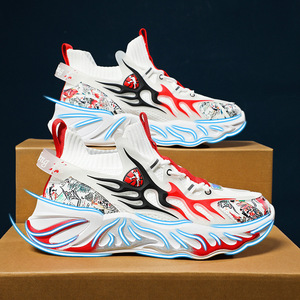 Chaussures minimalistes de course sur route pour hommes et femmes, chaussures de jogging, chaussures de sport, chaussures d'athlétisme, chaussures tout-terrain, tissu élastique, air mes - Product Image 5