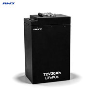 72V 30Ah LiFePO4 Battery Pack with Smart BMS for Electric Motorcycle Scooter and Tricycle System