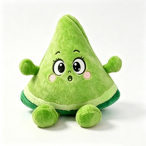 Peluche citron vert personnalisée, peluche tranche de citron vert, peluche fruit, peluche citron vert mignonne, peluche tranche d'agrumes - Product Image 5