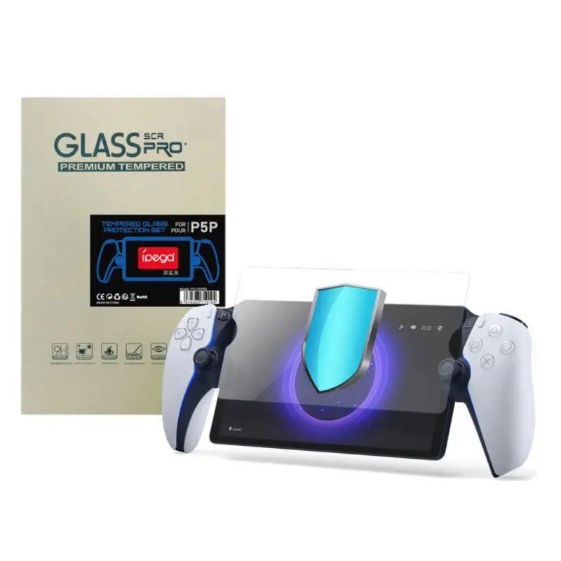 Untuk PS Portal PS5 kaca Tempered Film pelindung untuk Sony PlayStation5 pelindung layar antigores aksesoris Game PG-P5P05