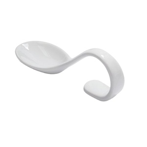 Cuillère à Table <span class=keywords><strong>en</strong></span> porcelaine blanche, accessoire, bouchette - Product Image 1