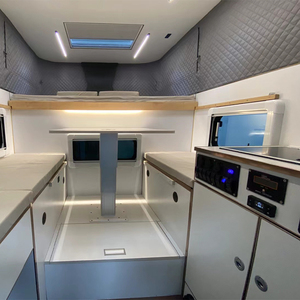 Black Rhino Sleeper Van Petit RV avec fenêtre coulissante et mini lit Ultimate Box Van Trailer - Product Image 5