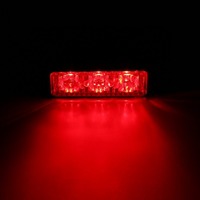 DC12V/24V 3-LED wasserdichtes Notblitz-Warn licht Bernstein Rot Blau Weiß Grün Embedded Car Truck Side Zubehör