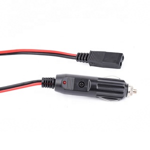 TONNY TE4-1844 12V DC 2 Pin Car Charger Power <strong>Extension</strong> Cord for CB Radio <strong>Cigarette</strong> <strong>Lighter</strong> <strong>Lead</strong> Max 3A - Product Image 2