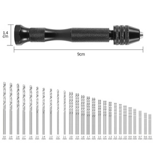 Boîte à outils de jouets culturels de vente chaude, mini foret PCB de poinçonnage sculpté à la main, ensemble de lit de perceuse torsadé à la main - Product Image 6