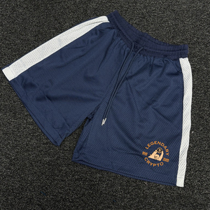Mới Đến Biểu Tượng Tùy Chỉnh Thoáng Khí Nhanh Chóng Làm Khô Quần Short Bóng Rổ Giản Dị Lưới Quần Short Cho Nam Giới - Product Image 1