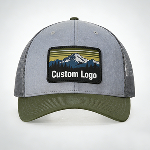 <span class=keywords><strong>Gorras</strong></span> Trucker de Malla con Cierre a Presión, Estilo 112, de Perfil Bajo, con Parche Tejido de 6 Paneles, Estructuradas, de Alta Calidad y con Logotipo Personalizado - Product Image 4