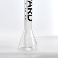 Gobelets en plastique fantaisie jetables de 24 oz à col long, en forme d'haltère, avec logo personnalisé, avec cordon et paille, pour les fêtes
