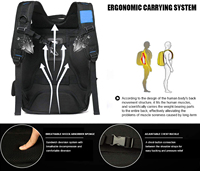Outil de stockage professionnel robuste sac à dos sac fourre-tout grande capacité fonctionnel OEM disponible Polyester Nylon toile PVC EVA