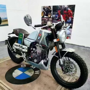 Moto rétro Apulia CR150, monocylindre, refroidissement par eau, quatre soupapes, 150 cm³, quatre pistons, freins à disque, >80 km/h, Chine - Product Image 1