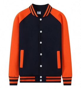 Chaquetas de Béisbol Transpirables con Cuello en V para Hombre, Chaquetas Varsity de Forro Polar con Bordado y Logotipo Personalizados, Estilo Folk para Verano e Invierno - Product Image 4