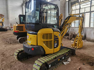 Komatsu PC35 d'occasion en vente chaude, mini pelles hydrauliques sur chenilles 3TON PC35, pelleteuses à godets d'occasion - Product Image 4