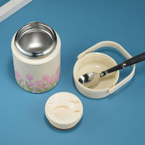 Venta al por mayor, <span class=keywords><strong>termo</strong></span> aislado de acero inoxidable, bote al vacío, tarro de comida y vaso estofado para gachas - Product Image 5