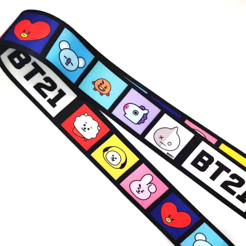 custom new arrival printed style nylon polyester seatbelt webbing tape strap retro single color screen printing