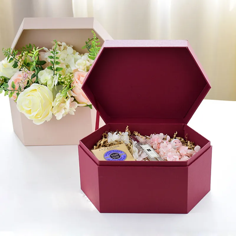 Wholesale Gift Paper Boxs Wedding Candy cardboard boxes for flower Candy Packaging