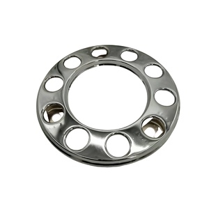 Couvercles de roues en acier inoxydable de haute qualité pour camions Volvo, électro-plaqués, 22709903 1575631 3988730 7403988730 7422709903 - Product Image 1